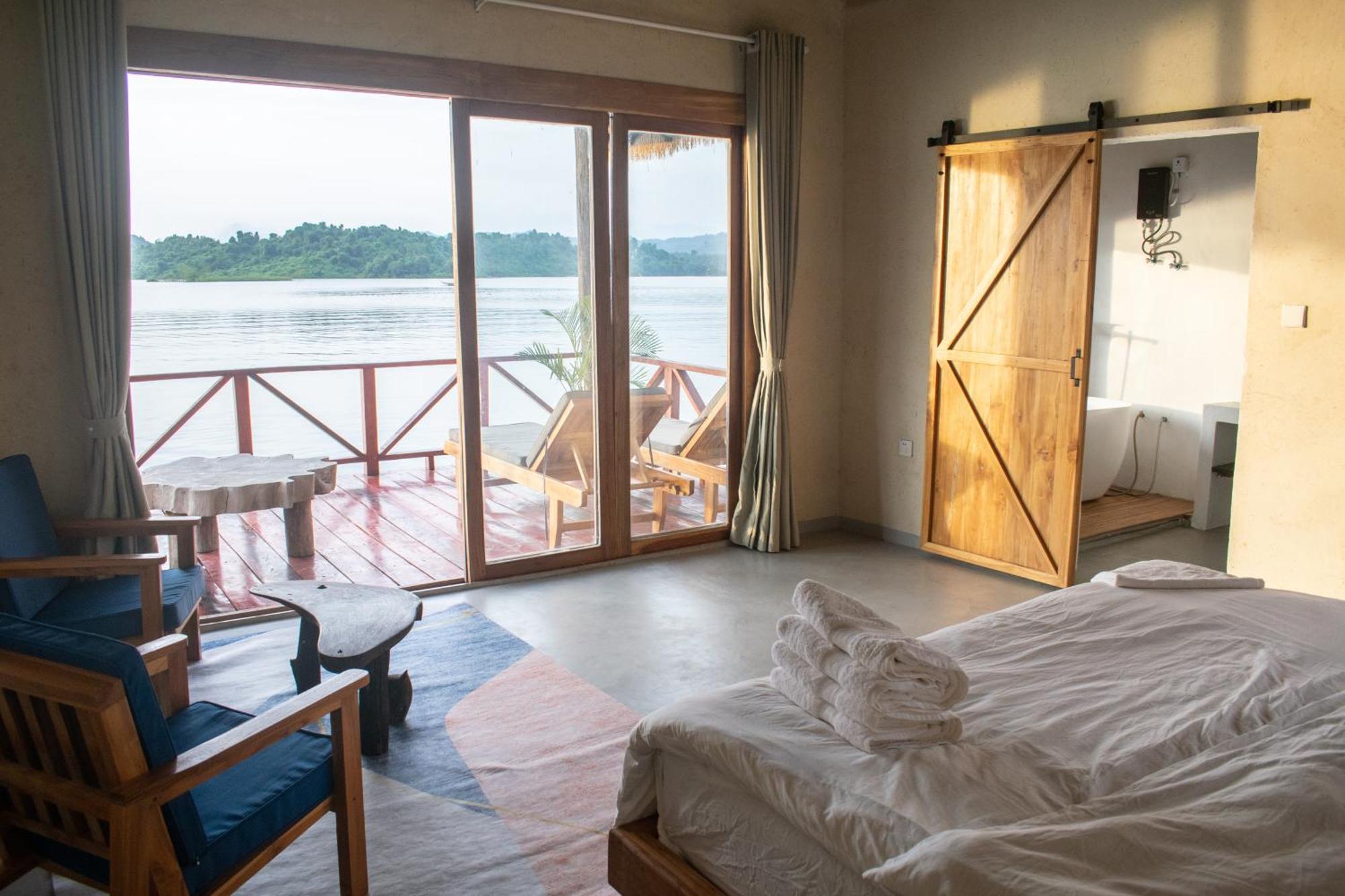 Sunset Nam Ngum Resort Vang Vieng Exterior foto